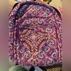 Vera Bradley Backpack. Gently used .